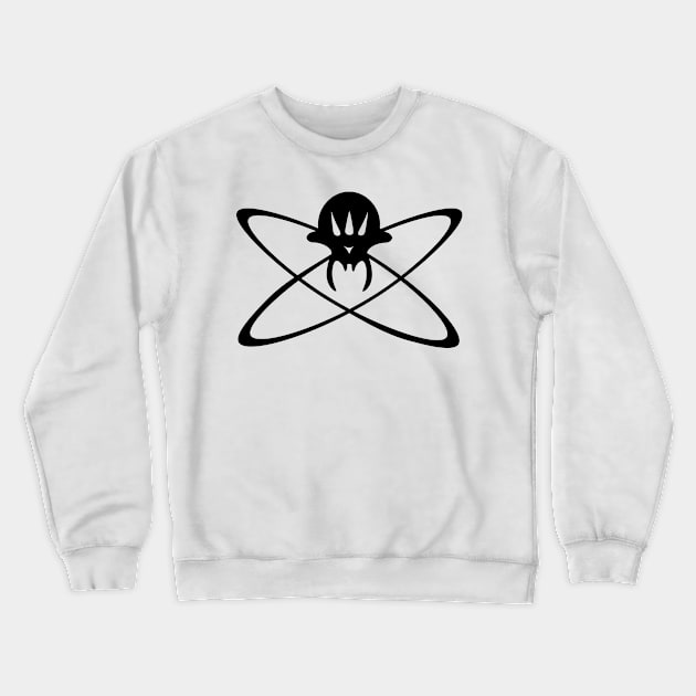 Space Jolly Roger Crewneck Sweatshirt by RickdelaTorre